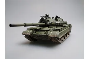 Trumpeter 1/35 Russian 1984 (1972 Modification) T-62 BDD Tank Scaled Plastic Model Kit image 27450