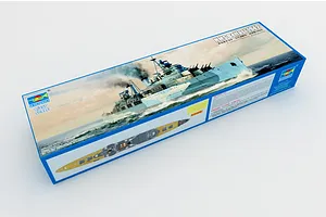 Trumpeter 1/350 HMS Belfast 1942 Light Cruiser Plastic Model Kit image 27454