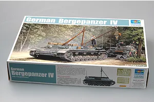 Trumpeter 1/35 German Bergepanzer IV Recovery Tractor Scaled Plastic Model Kit image 27492