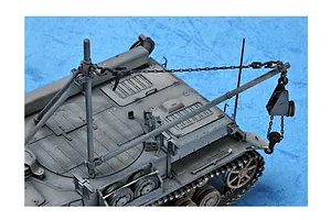 Trumpeter 1/35 German Bergepanzer IV Recovery Tractor Scaled Plastic Model Kit image 27500