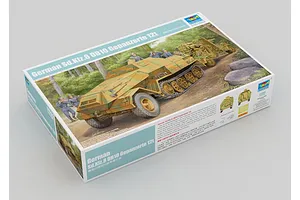 Trumpeter 1/35 German Sd.Kfz.8 DB10 Armoured 12 Ton Artillery Half-track Scaled Plastic Model Kit image 27505