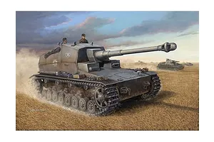 Trumpeter 1/35 German PZ.SFL.IVA Dicker Max Self-Propelled Gun Scaled Plastic Model Kit image 27519