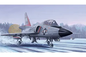 Trumpeter 1/48 F-106B Delta Dart Jet Scaled Plastic Model Kit image 27570