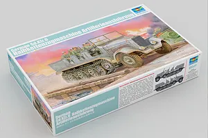 Trumpeter 1/35 German Sd.Kfz.6 Ausfuhrung Artillery Half-track Scaled Plastic Model Kit image 27646