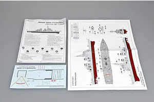 Trumpeter 1/350 JMSDF DDG-173 KONGO Destroyer Plastic Model Kit image 27661