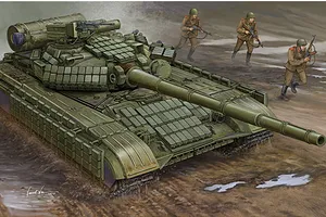 Trumpeter 1/35 Soviet 1984 T-64AV Tank Scaled Plastic Model Kit image 27684
