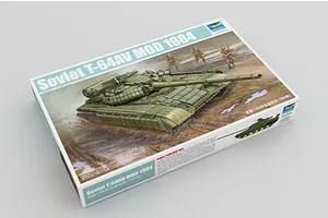 Trumpeter 1/35 Soviet 1984 T-64AV Tank Scaled Plastic Model Kit image 27686