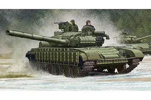 Trumpeter 1/35 Soviet 1985 T-64BV Tank Scaled Plastic Model Kit image 27698