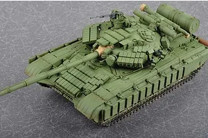 Trumpeter 1/35 Soviet 1985 T-64BV Tank Scaled Plastic Model Kit image 27710