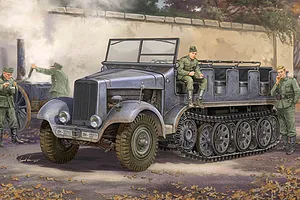 Trumpeter 1/35 German Sd.Kfz.6 Ausfuhrung Pioneer Half-track Scaled Plastic Model Kit image 27720