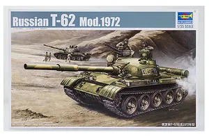 Trumpeter 1/35 Russian 1972 T-62 Tank Scaled Plastic Model Kit image 27753