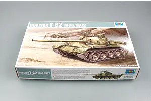 Trumpeter 1/35 Russian 1972 T-62 Tank Scaled Plastic Model Kit image 27764