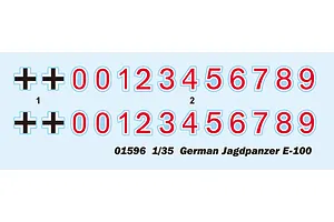 Trumpeter 1/35 German Jagdpanzer E-100 Self-Propelled Gun Scaled Plastic Model Kit image 27774