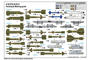 Trumpeter 1/32 US Aircraft Guided Weapons Set image 27788