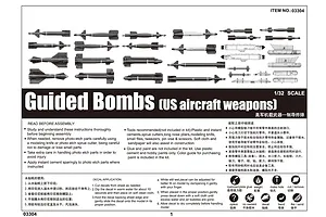 Trumpeter 1/32 US Aircraft Guided Weapons Set image 27790