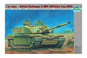 Trumpeter 1/35 British Challenger 2 (Iraq 2003) Main Battle Tank Scaled Plastic Model Kit image 27832