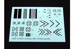 Trumpeter 1/35 British Challenger 2 (Iraq 2003) Main Battle Tank Scaled Plastic Model Kit image 27838