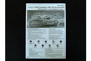Trumpeter 1/35 British Challenger 2 (Iraq 2003) Main Battle Tank Scaled Plastic Model Kit image 27840