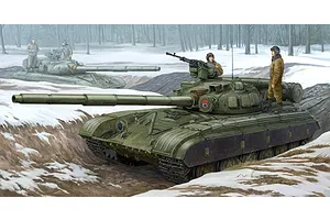 Trumpeter 1/35 Soviet 1975 T-64B Tank Scaled Plastic Model Kit image 27845