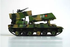 Trumpeter 1/35 Chinese 122mm Type 89 Multiple Rocket Launcher Self-Propelled Scaled Plastic Model Kit image 27917