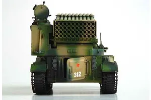 Trumpeter 1/35 Chinese 122mm Type 89 Multiple Rocket Launcher Self-Propelled Scaled Plastic Model Kit image 27918