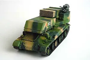 Trumpeter 1/35 Chinese 122mm Type 89 Multiple Rocket Launcher Self-Propelled Scaled Plastic Model Kit image 27919