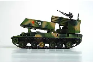 Trumpeter 1/35 Chinese 122mm Type 89 Multiple Rocket Launcher Self-Propelled Scaled Plastic Model Kit image 27921