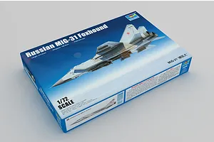 Trumpeter 1/72 Russian MiG-31 Foxhound Fighter Jet Scaled Plastic Model Kit image 27924