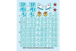 Trumpeter 1/35 Soviet JSU-152K Self-Propelled Gun Scaled Plastic Model Kit image 27948