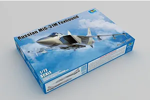 Trumpeter 1/72 Russian MiG-31M Foxhound Jet Scaled Plastic Model Kit image 27965