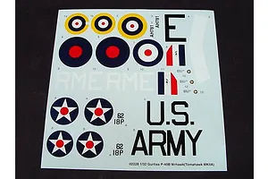 Trumpeter 1/32 Curtiss P-40B Warhawk Tomahawk Mk. II A Fighter Scaled Plastic Model Kit image 28028