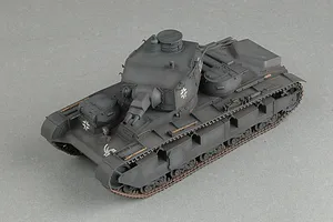 Trumpeter 1/35 German Neubaufahrzeug Nr.3-5 Tank Scaled Plastic Model Kit image 28079