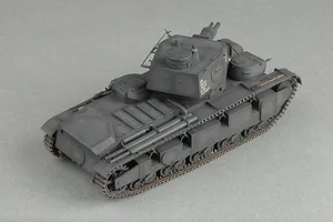 Trumpeter 1/35 German Neubaufahrzeug Nr.3-5 Tank Scaled Plastic Model Kit image 28081