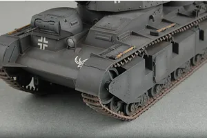 Trumpeter 1/35 German Neubaufahrzeug Nr.3-5 Tank Scaled Plastic Model Kit image 28089