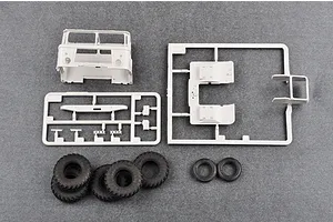 Trumpeter 1/35 Russian GAZ-66 Light Truck w/ ZU-23-2 Gun Scaled Plastic Model Kit image 28161