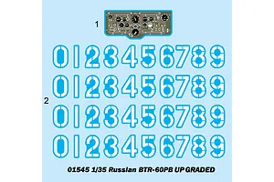 Trumpeter 1/35 Russian BTR-60PB Upgraded Armoured Personnel Carrier Vehicle Scaled Plastic Model Kit image 28185