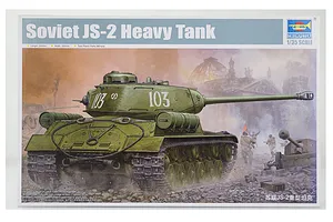 Trumpeter 1/35 Soviet JS-2 Heavy Tank Scaled Plastic Model Kit image 28187