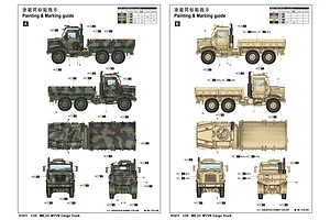 Trumpeter 1/35 U.S. MK.23 MTVR Truck Scaled Plastic Model Kit image 28222