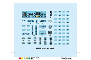 Trumpeter 1/35 U.S. MK.23 MTVR Truck Scaled Plastic Model Kit image 28230