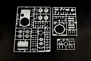 Trumpeter 1/35 Soviet KV-8 Heavy Tank Scaled Plastic Model Kit image 28236