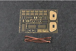 Trumpeter 1/35 Russian AT-T Artillery Prime Mover Tractor Scaled Plastic Model Kit image 28269