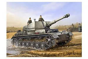 Trumpeter 1/35 German 10.5cm Geschutzwagen IVB (Sd.Kfz. 165/1) Tank Scaled Plastic Model Kit image 28271