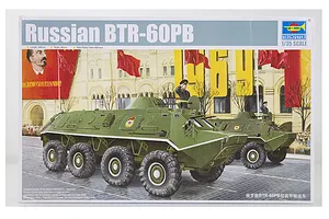 Trumpeter 1/35 Russian BTR-60PB Armoured Personnel Carrier Scaled Plastic Model Kit