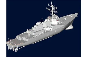 Trumpeter 1/350 USS Cole DDG-67 Missile Destroyer Plastic Model Kit image 28377