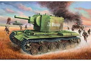 Trumpeter 1/35 Russian KV.2 Tank Scaled Plastic Model Kit image 28387