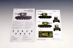 Trumpeter 1/35 Russian KV.2 Tank Scaled Plastic Model Kit image 28390