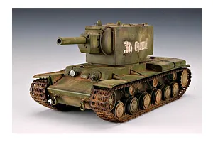 Trumpeter 1/35 Russian KV.2 Tank Scaled Plastic Model Kit image 28399