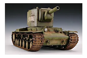Trumpeter 1/35 Russian KV.2 Tank Scaled Plastic Model Kit image 28404