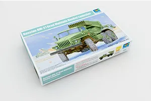 Trumpeter 1/35 Russian BM-21 Grad Multiple Rocket Launcher Truck Scaled Plastic Model Kit image 28412