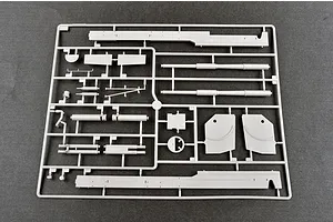 Trumpeter 1/35 Russian 130mm Coastal Defense Gun A-222 Bereg Artillery Truck Scaled Plastic Model Kit image 28431